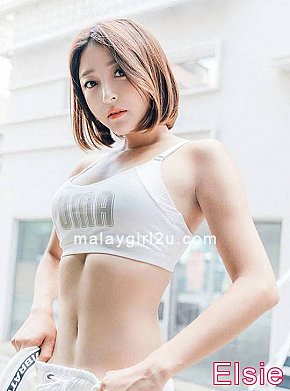 Elsie-Top-Level-Girl All Natural
 escort in Kuala Lumpur offers French Kissing services