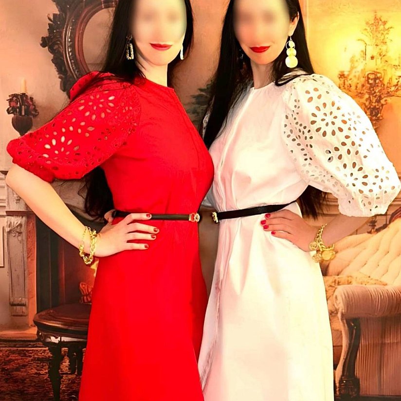 Charming Twins performs Zungenküsse, escort in Madrid