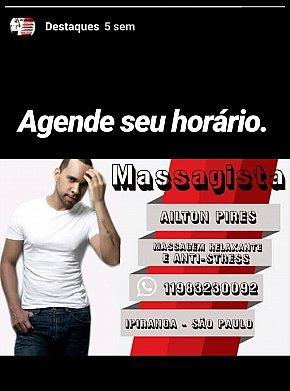 Clube-da-massagem escort in São Paulo offers Sega services
