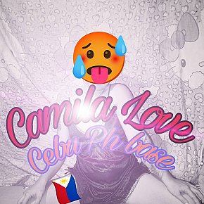 Camila-love escort in Cebu offers Pipe sans capote services