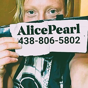 Alice-Pearl escort in Montreal offers Web cam services