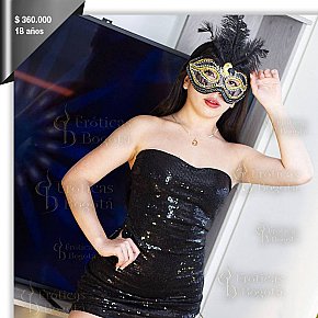 LUCERO-EROTICAS College Girl
 escort in Bogota offers Cumshot on body (COB) services