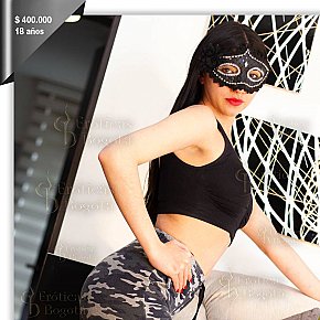 LUCIANA-EROTICAS Entièrement Naturelle escort in Bogota offers Pipe avec capote services