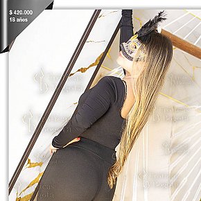 PAULA-EROTICAS Occasional
 escort in Bogota offers French Kissing services