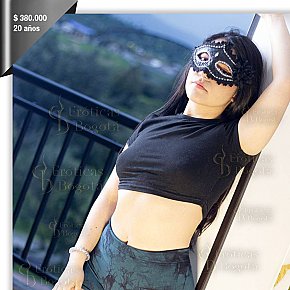 ANNIE-EROTICAS All Natural
 escort in Bogota offers Blowjob without Condom services