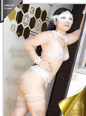 ANNIE-EROTICAS All Natural
 escort in Bogota offers Blowjob without Condom services