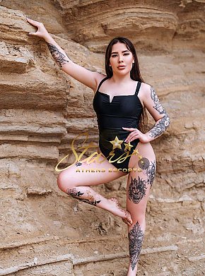 AISHA-STARS Model /Ex-model
 escort in Athens offers French Kissing services
