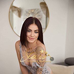 MADINA-STARS All Natural
 escort in Athens offers Cumshot on body (COB) services