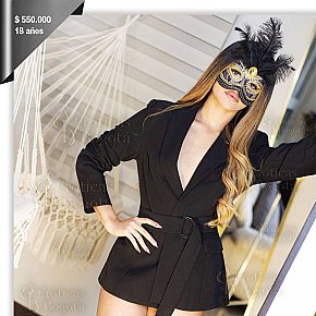 ADRIANA-EROTICAS College Girl
 escort in Bogota offers Intimate massage services
