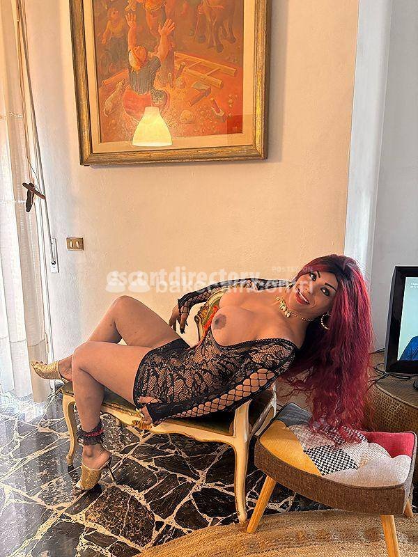 Carolina sexy Trans escort in Pisa offers Beso francés services