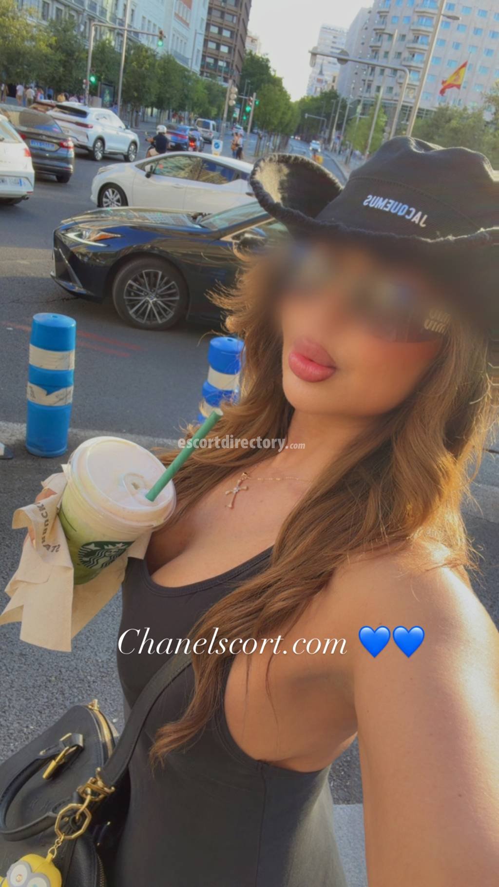 Escort in Madrid, chanel VIP escort provides girlfriend experience (GFE)